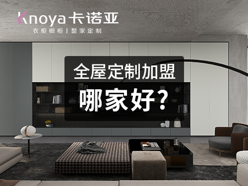 全屋定制加盟哪个牌子好？参考这几点